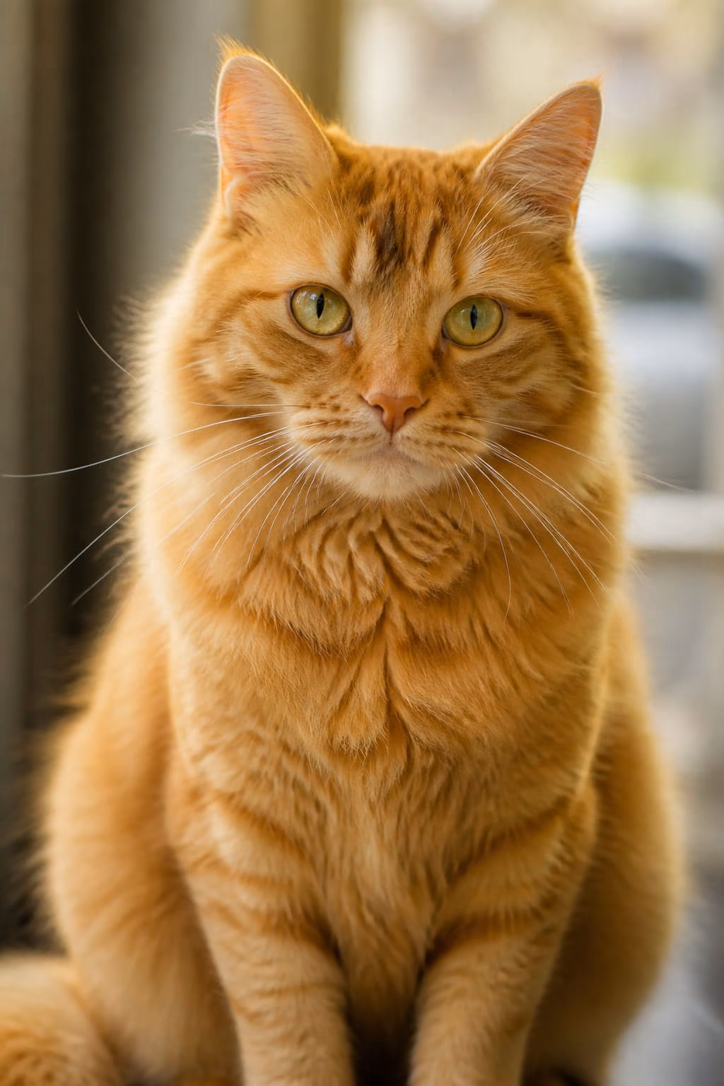Portrait — Chat Miel