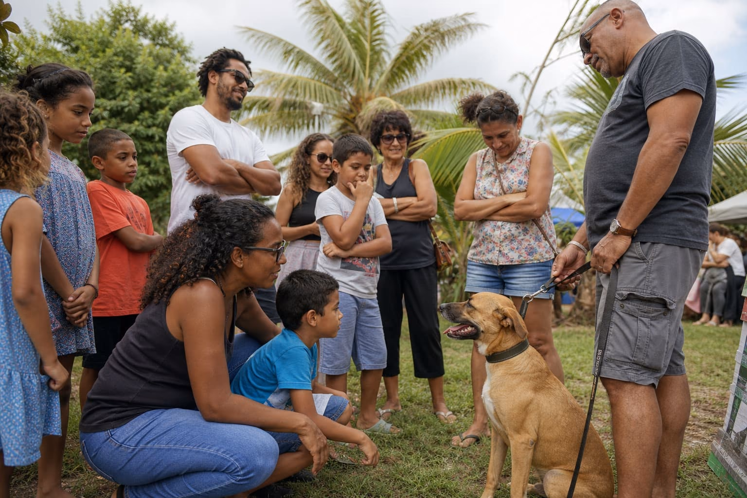 Sensibilisation à l’errance animale auprès du public à La Réunion